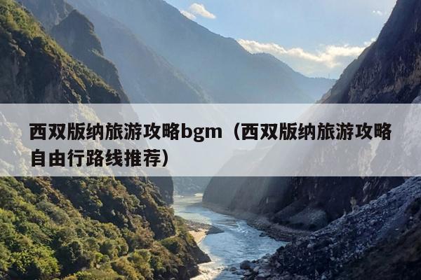 西双版纳旅游攻略bgm（西双版纳旅游攻略自由行路线推荐）