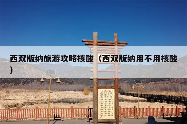 西双版纳旅游攻略核酸（西双版纳用不用核酸）