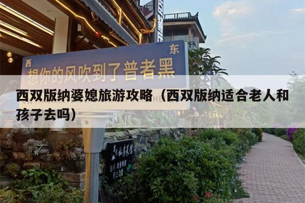 西双版纳婆媳旅游攻略（西双版纳适合老人和孩子去吗）