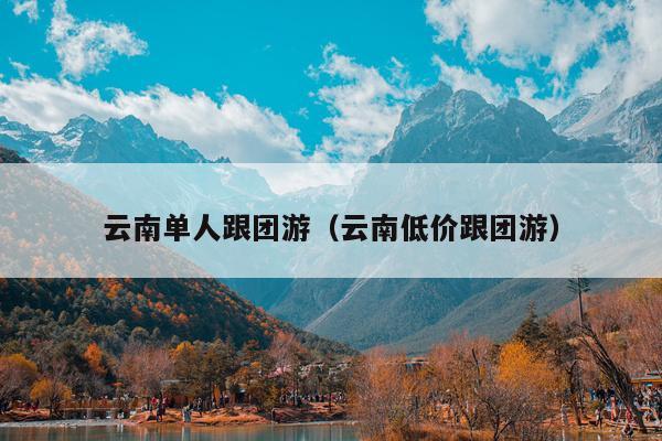云南单人跟团游（云南低价跟团游）