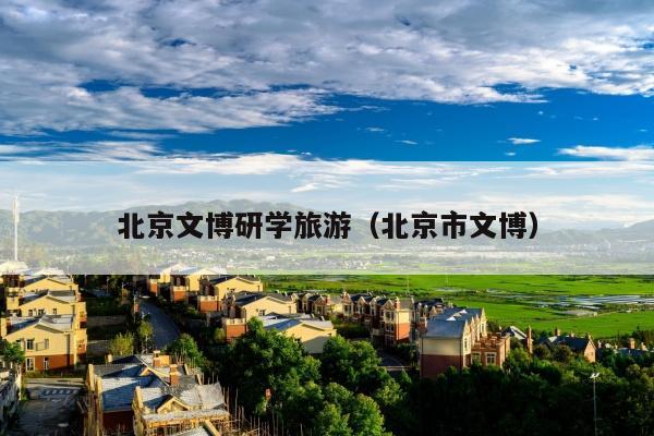 北京文博研学旅游（北京市文博）