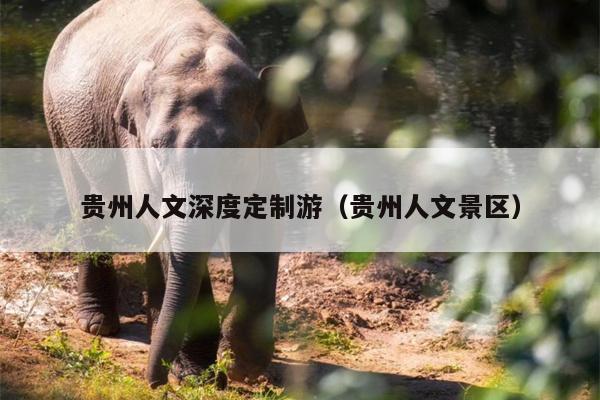 贵州人文深度定制游（贵州人文景区）