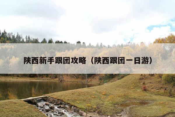 陕西新手跟团攻略（陕西跟团一日游）