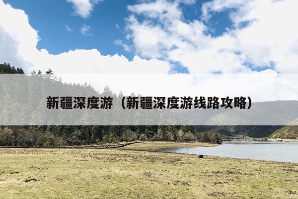 新疆深度游（新疆深度游线路攻略）