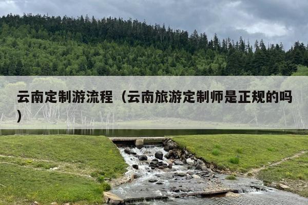 云南定制游流程（云南旅游定制师是正规的吗）