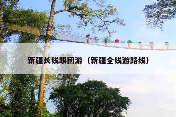 新疆长线跟团游（新疆全线游路线）