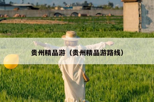 贵州精品游（贵州精品游路线）