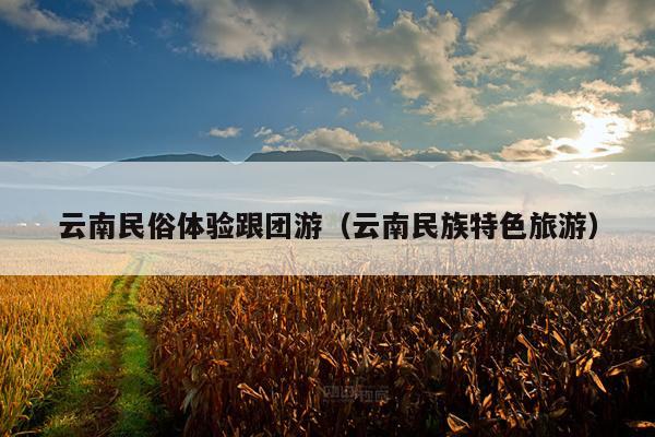 云南民俗体验跟团游（云南民族特色旅游）