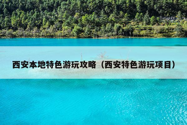 西安本地特色游玩攻略（西安特色游玩项目）