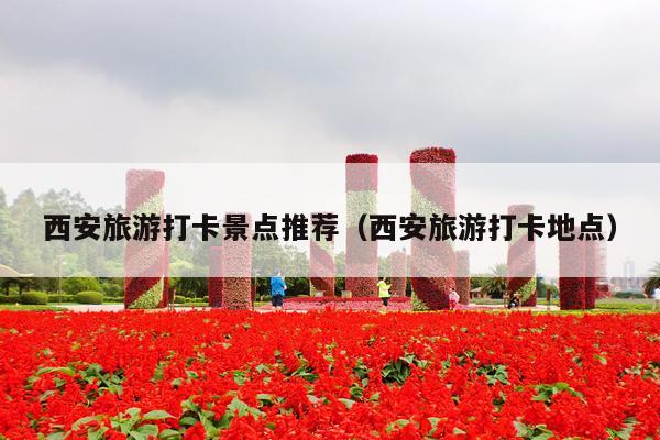 西安旅游打卡景点推荐（西安旅游打卡地点）