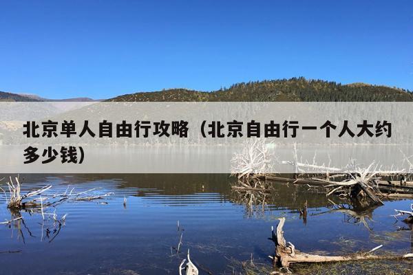 北京单人自由行攻略（北京自由行一个人大约多少钱）