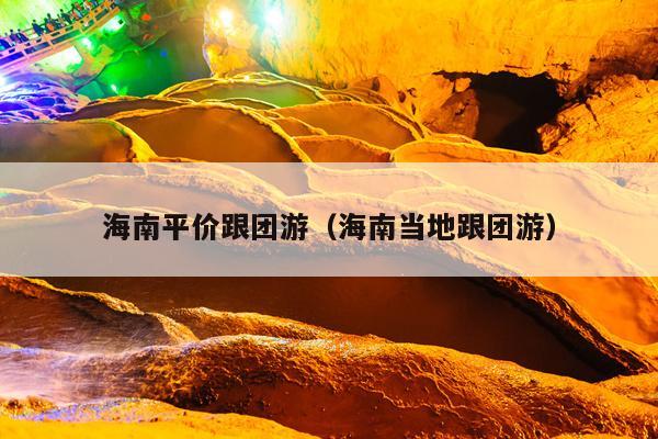 海南平价跟团游（海南当地跟团游）