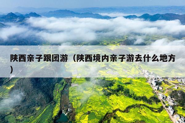 陕西亲子跟团游（陕西境内亲子游去什么地方）