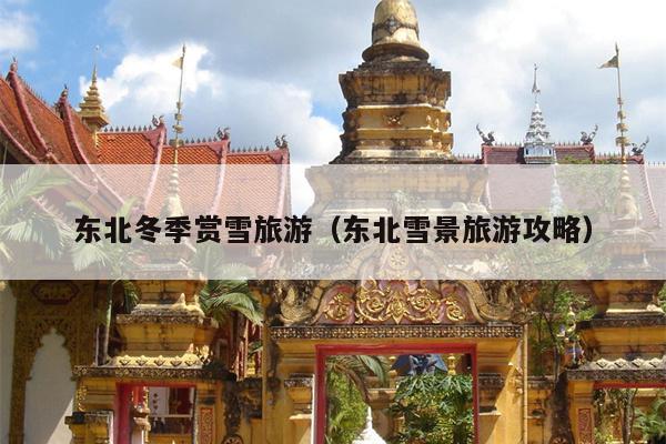 东北冬季赏雪旅游（东北雪景旅游攻略）