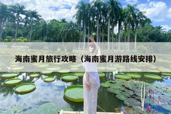海南蜜月旅行攻略（海南蜜月游路线安排）
