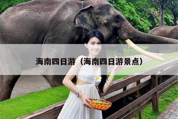 海南四日游（海南四日游景点）