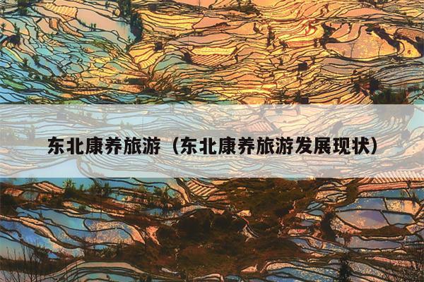 东北康养旅游（东北康养旅游发展现状）